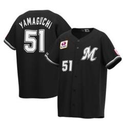 千葉ロッテマリーンズ　大嶺祐太　ユニフォーム　Mサイズ 2025年最新】ロッテ ユニフォーム mサイズの人気アイテム - メルカリ