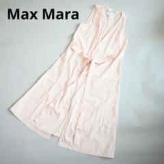 010★ Max Mara マックスマーラ ノースリーブシャツワンピース