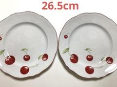 リチャードジノリ　アンティコチェリー　可愛いプレート大皿　洋食器さくらんぼ柄お皿 Amazon.co.jp: リチャードジノリ アンティコチェリー プレート