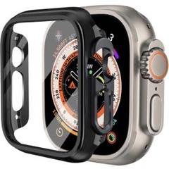 AppleWatch ケース　49mm コンパチブル　保護カバー　ブラック