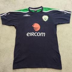 ✨希少✨アンブロ サッカー アイルランド代表トレーニング Tシャツ ネイビー М