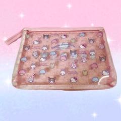 ⭐️ レア貴重⭐️サンリオキャラクターズ フラットポーチsanrio新品 昭和レトロ
