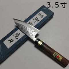 片刃包丁 左黒打柳刃③ 北岡英雄作 北岡英雄 – HAGAKURE