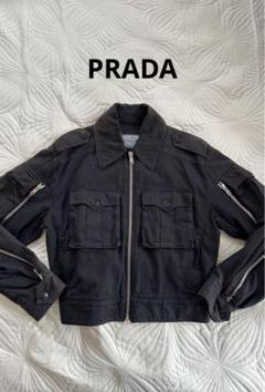 PRADA archive デニムジャケット ショート丈 - メルカリ