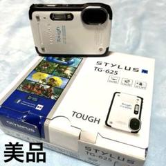 OLYMPUS　STYLUS Tough TG-625☆中古品☆美品☆お値下げ中 Amazon | OLYMPUS デジタルカメラ STYLUS TG-625 ブルー 1200万