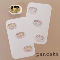 消しゴムはんこ　パンケーキはんこのサムネイル