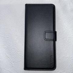 Xperia 1Ⅴ ケース 手帳 6.5インチ hianjoo 黒 ブラック