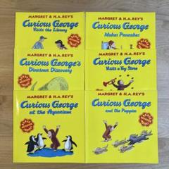 英語絵本 Curious George 6冊 - メルカリ
