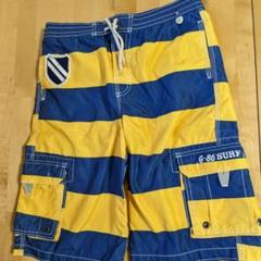 GAP 水着 サーフパンツ ボードパンツ 160cm 大きめ ボーダー柄