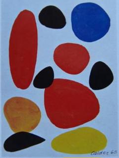 Alexander Calder、Pebbles、希少画集画、新品額装付 Alexander Calder、Pebbles、希少画集画、新品額装付 - メルカリ