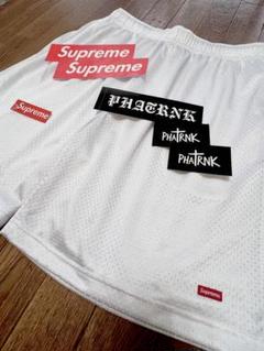 Supreme Small Box Baggy Mesh Short ホワイトのサムネイル