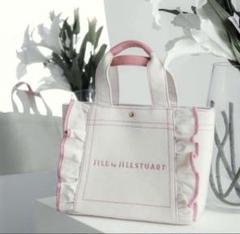 優れた品質 JILL by JILLSTUART フリルトート 小 大阪ルクア限定色 ピンク バッグ