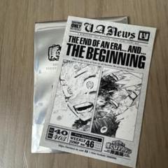 ヒロアカ原画展　来場者特典　爆豪勝己　緑谷出久