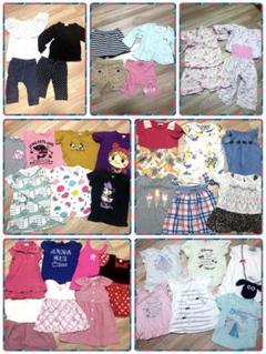 女の子 夏服 90~100サイズ まとめ売り ブランド多数 37点