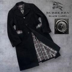 美品✨️バーバリーブラックレーベル ベロア チェスターコート モノグラム総柄 極美品 Burberry Black Label ロングチェスターコート M - メルカリ