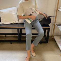 spring slacks parts / blue
