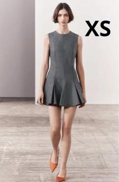 新品　ZARA ZW COLLECTION スケーターワンピース グレー 2025年最新】ZW collection スケーターワンピースの人気アイテム