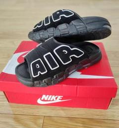 【新品、未使用】ナイキ モアテン エアモアスライド サンダル 26cm 美品 新色出た♪大人気♪ Nike Air More Uptempo☆ モアテン スライド
