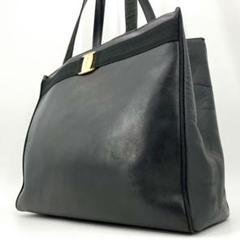 値下げ フェラガモ トートバック 肩掛け ゴールド金具 ヴァラリボン A4可 goldeco_vv-11193-2-az