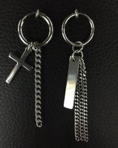 kpop イヤリング アクセサリー ピアス穴不用 2個セット