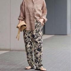 ジャーナルスタンダードレリューム　プリントパンツ JOURNAL STANDARD relume｜《WEB限定追加6》ベリープリント