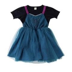 しまむら リトシー LITTC エルサ ワンピース 110 - メルカリ