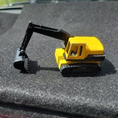 1194 マジョレット No242 ショベルカー 黄色のサムネイル