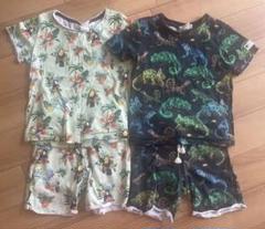 H&M EMMA JAYNE Tシャツとショートパンツ トカゲ柄