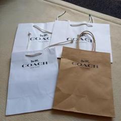 COACH 紙袋 4枚セット - メルカリ