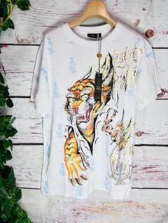 中古 Christian Audigierクリスチャンオードジェー Tシャツ M 2025年最新】christian audigier クリスチャンオードジェー t