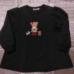 【新品】ファミリア トレーナー (長袖) ブラック 110サイズ 240730_01.jpg?v=1699345605&