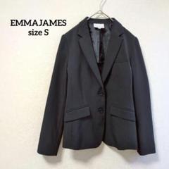 エマジェイムス ジャケット ブラック シングルボタンデザインフォーマルt4042