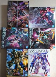 【MG6機】ガンプラまとめセット（ダブルゼータ、ジャスティスetc...） MG6機】ガンプラまとめセット（ダブルゼータ、ジャスティスetc