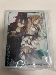 初期　レア　スリーブ　SAO キリト　アスナ　電撃　遊戯王　ポケカ　MTG