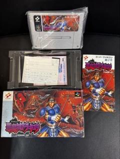 スーパーファミコン　ソフト　悪魔城ドラキュラ　箱付き　説明書付き　ソフト美品