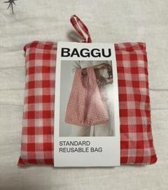 ギンガムチェック　レッド　BAGGU スタンダード