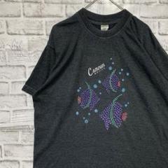 USA製90sヴィンテージTシャツ！シングルステッチ　グレー半袖古着　L710