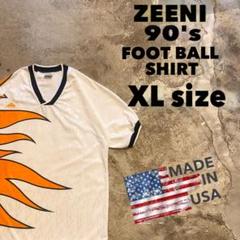 XL USA製 90's ZEENI/ フットボールシャツ