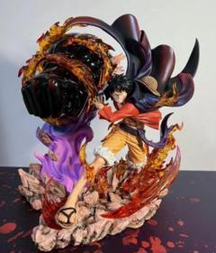 ワンピース LX 業火ルフィ ガレージキット ガレキ スタチュー フィギュア ワンピース LX 業火ルフィ ガレージキット ガレキ スタチュー