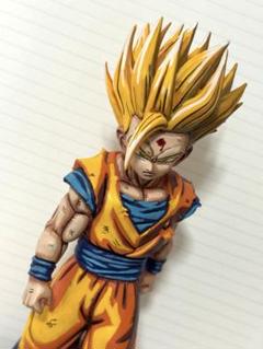 ドラゴンボール 出陣12 スーパーサイヤ人孫悟飯 リペイント ドラゴンボール 出陣 12 超サイヤ人2 孫悟飯 フィギュア