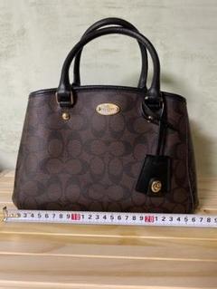 新品保管✨COACH コーチ チャーリー　キャリーオール28 レザー　ブラック COACH コーチ 29529 チャーリー キャリーオール 28 ハンドバッグ