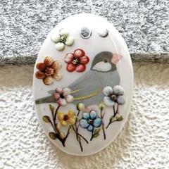 文鳥　桜文鳥　シナモン文鳥　白文鳥　チャーム　ストラップ　レジン　目印　マーカー 文鳥 桜文鳥 シナモン文鳥 白文鳥 チャーム ストラップ レジン