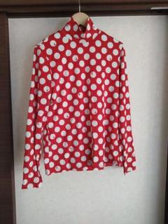 限定セール -SALE LANVIN SPORT 赤水玉タートルネック 38 - メルカリ レディースウェア