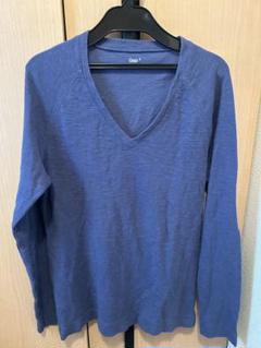 Gap 紺色 Vネック Tシャツ S