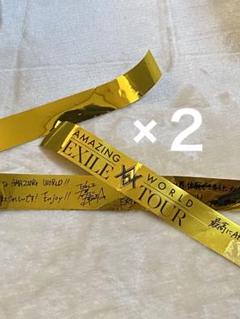 EXILE THE SECOND ライブ　銀テープ EXILE - EXILE銀テープ ノーカット ❤︎ STAR OF WISHの通販 by