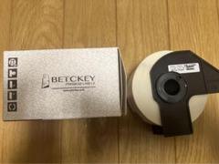BETCKEY 感熱紙 Brother用 DK-11208 38x90 mm