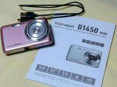 SDカード付き！PLAZA CREATE D1450 WIDE デジタルカメラ - メルカリ