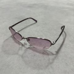 希少 miu miu サングラス アーカイブ リムレス ミラーレンズ 国内正規品】ミュウミュウ サングラス オーバル型 ミラーレンズ