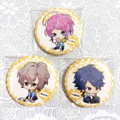 ヒプマイ　乱数　幻太郎　帝統　缶バッジ　まとめ売り　base ヒプノシスマイク ヒプマイ スイパラ トレーディング缶バッジ