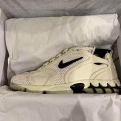 NIKE STUSSY AIR ZM SPIRIDON FOSSIL 25.5